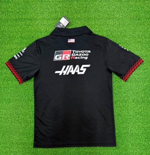2026 Haas Black Polo Racing Jersey
