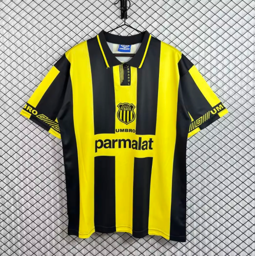 Retro Jersey 1996-1997 Club Atlético Peñarol Home Soccer Jersey Vintage Penarol Football Shirt