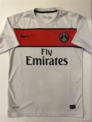 Retro Jersey 2011-2012 PSG Away White Soccer Jersey Vintage Paris Football Shirt