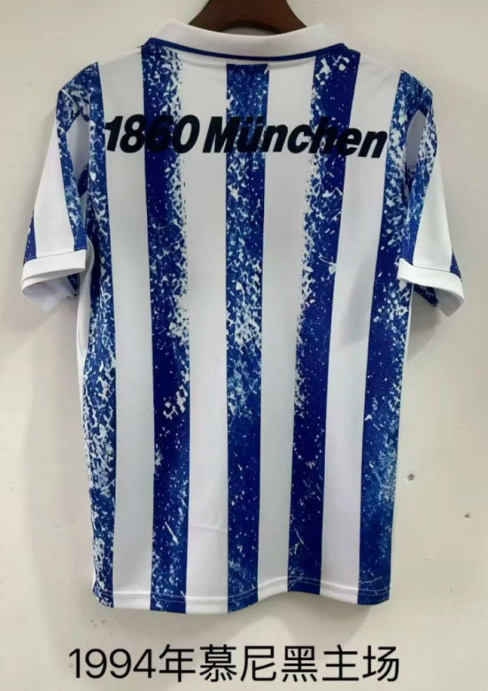Retro Jersey 1994 TSV 1860 Munich Home Soccer Jersey Vintage Football Shirt