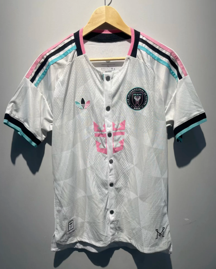 2026-2027 Inter Miami Third Away White USpack Baseball Jersey MLB Shirt