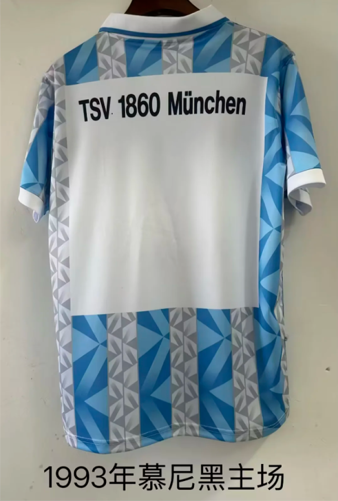 Retro Jersey 1993 TSV 1860 Munich Home Soccer Jersey Vintage Football Shirt