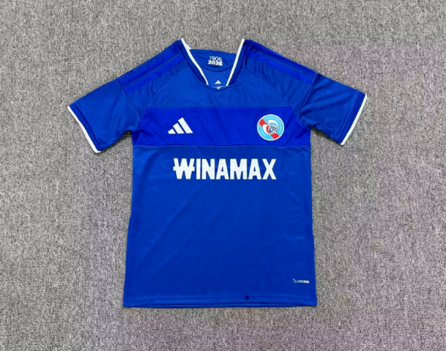 Fan Version 2026-2027 Strasbourg Alsace Home Soccer Jersey Football Shirt