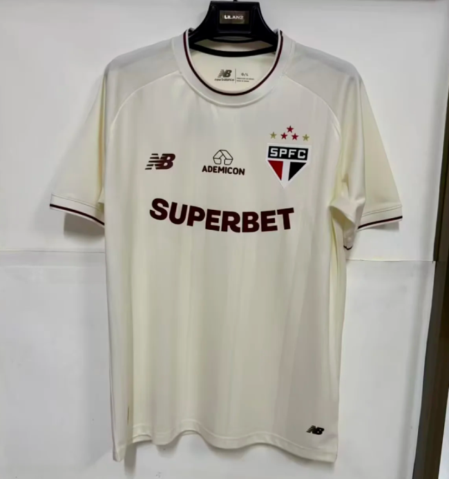 Fans Version 2026-2027 Sao Paulo Third Away Soccer Jersey São Paulo Football Shirt