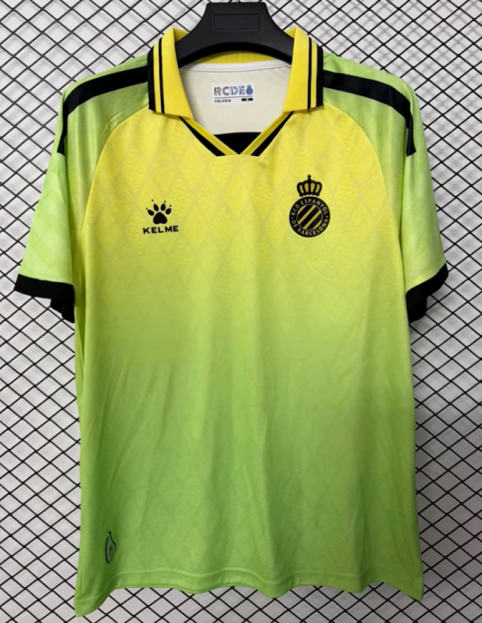 Fan Version 2026-2027 Espanyol Third Away Green Soccer Jersey Football Shirt