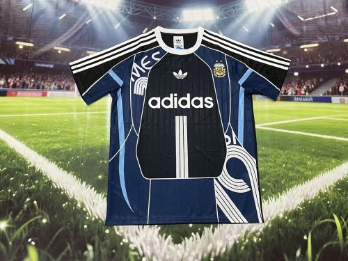 Fan Version 2026-2027 AD Argentina Blue/Black Special Edition Soccer Jersey Football T-Shirt