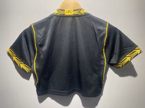 Women 2026-2027 Chelsea Away Black MLB Crop Shirt Girl Jersey
