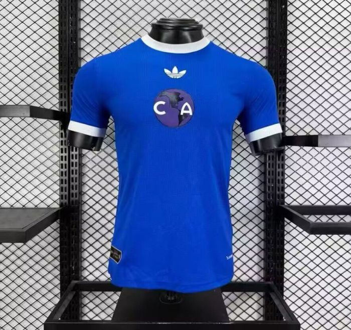 Player Version 2026-2027 Club America Aguilas 110th Anniversary Blue Soccer Jersey Football Shirt
