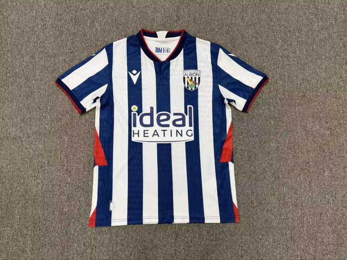 Fans Version 2026-2027 West Bromwich Albion Home Soccer Jersey Football Shirt