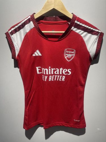 without Sleeve Women 2026-2027 Arsenal Home Soccer Jersey Girl Football Shirt