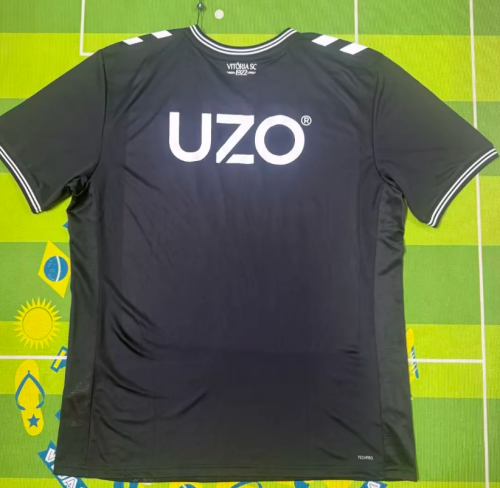 Fan Version 2026-2027 Victoria Away Black Soccer Jersey Football Shirt