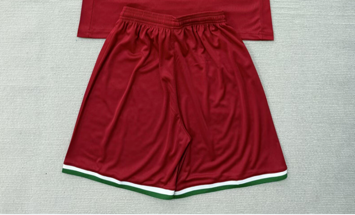 Fan Version 2026-2027 Real Sociedad Third Away Red Soccer Shorts Football Shorts