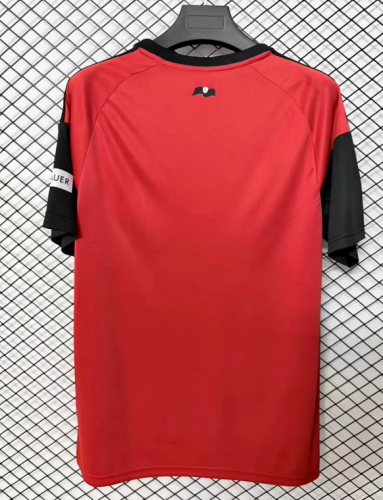 Fan Version 2026-2027 1. FC Nürnberg Third Away Red/Black Soccer Jersey Nurnberg Football Shirt