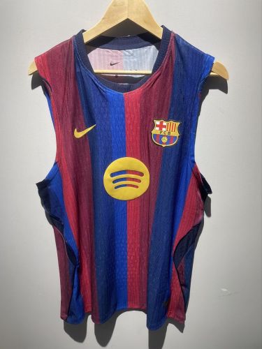 Fan Version 2026-2027 Barcelona Home Soccer Training Vest Football Shirt