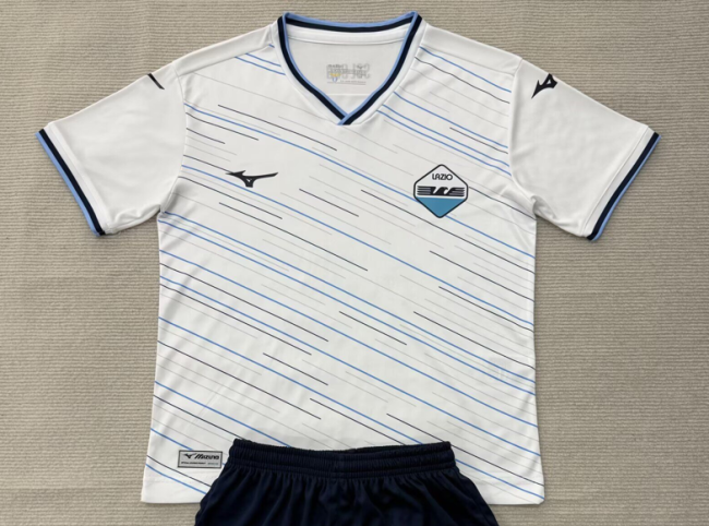 Fan Version 2026-2027 Lazio Away White Soccer Jersey Football Shirt