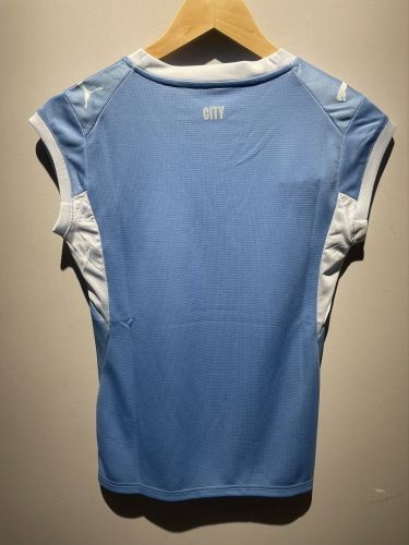 without Sleeve Women 2026-2027 Manchester City Home Soccer Jersey Girl Football Shirt