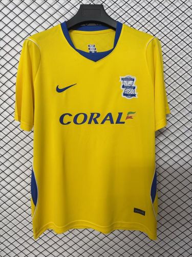 Fans Version 2025-2026 Birmingham City Away Yellow Soccer Jersey Football Shirt