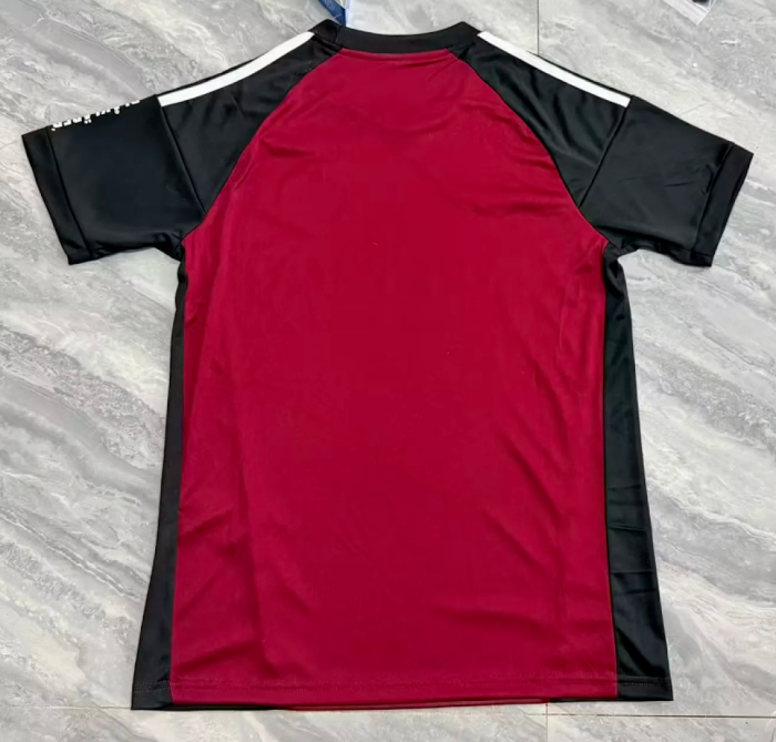 Fan Version 2026-2027 Schalke 04 Red Goalkeeper Soccer Jersey Football Shirt