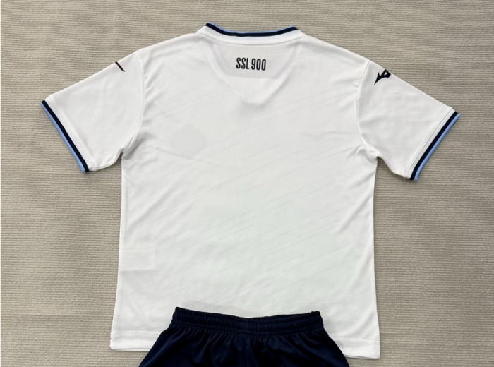 Fan Version 2026-2027 Lazio Away White Soccer Jersey Football Shirt