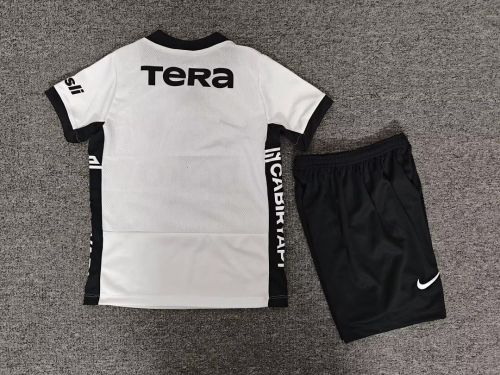 Youth Uniform Kids Kit 2026-2027 Beşiktaş Home Soccer Jersey Shorts Child BESIKTAS Football Set