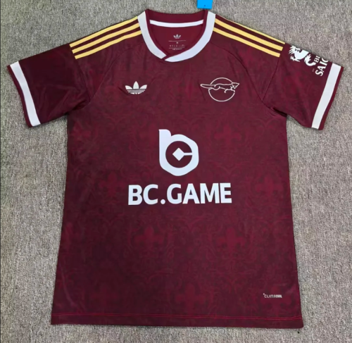 Fan Version 2026-2027 Leicester City Away Red Football Shirt Soccer Jersey