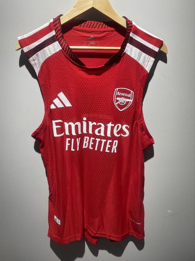 Fan Version 2026-2027 Arsenal Home Soccer Training Vest Football Shirt