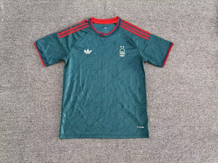 without Sponor Logo Fans Version 2026-2027 Nottingham Forest Away Green Soccer Jersey Football Shirt