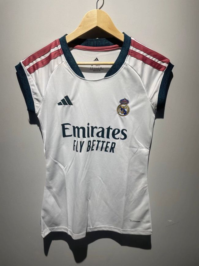 without Sleeve Women 2026-2027 Real Madrid Home Soccer Jersey Girl Football Shirt