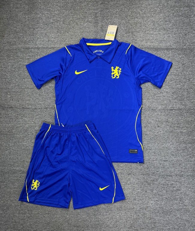 Adult Uniform 2026-2027 Chelsea Home Soccer Jersey Shorts Men's Football Kit
