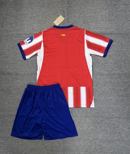 Adult Uniform 2026-2027 Atletico Madrid Home Soccer Jersey and Shorts Football Kits