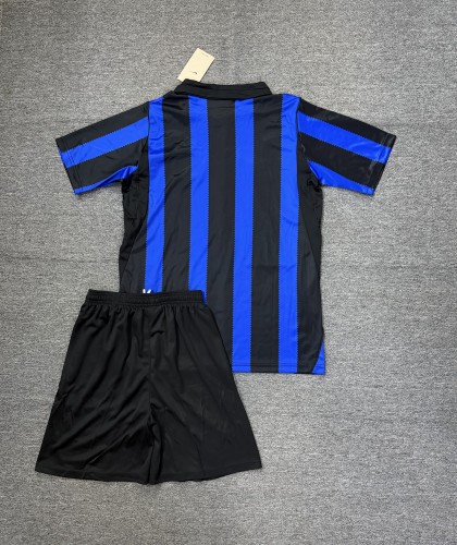 Adult Uniform 2026-2027 Inter Milan Home Soccer Jersey Shorts Inter Football Kit