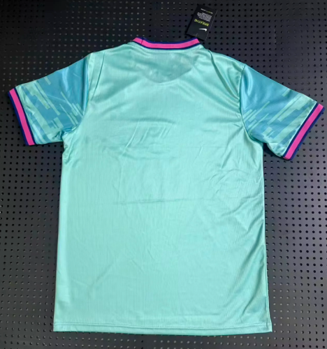 Barca Camisetas de Futbol Fans Version 2026-2027 Barcelona Green Soccer Training Jersey