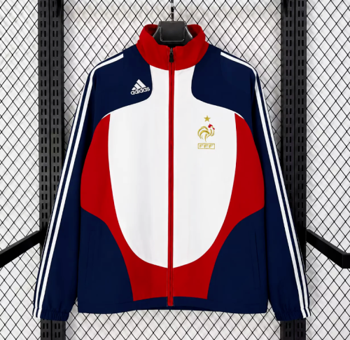 2026-2027 France 2008 Soccer Windbreaker Jacket Football Jacket