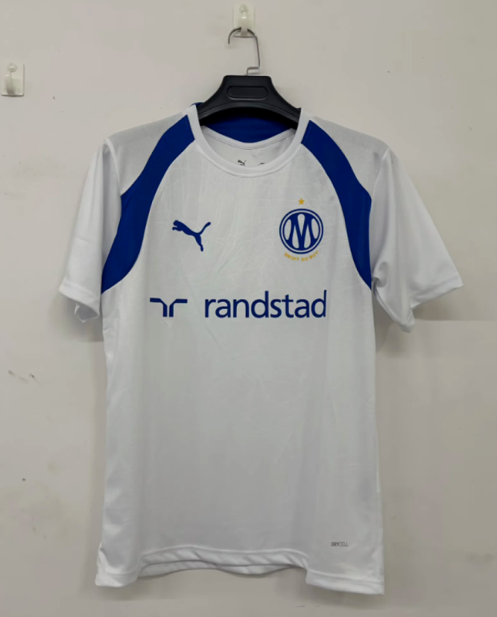 Fan Version 2026-2027 Olympique de Marseille White Soccer Jersey Football Shirt