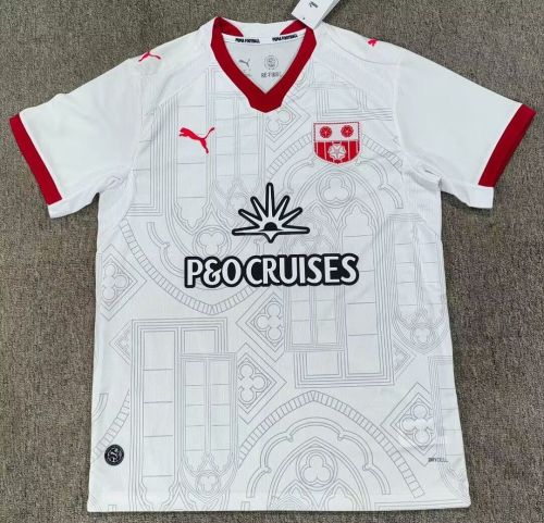 Fan Version 2026-2027 Southampton Third Away White Soccer Jersey Football Shirt