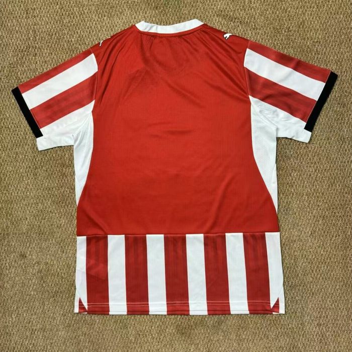 with Sponor Logo Fan Version 2026-2027 Southampton Home Soccer Jersey Football Shirt