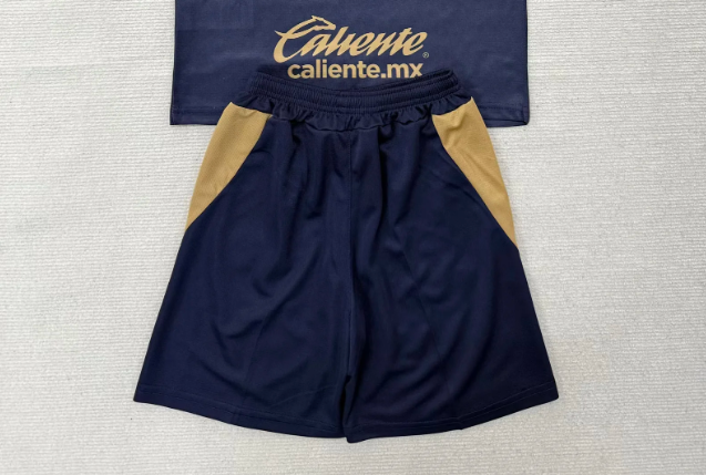 Fan Version 2026-2027 Pumas Home Soccer Shorts Football Shorts