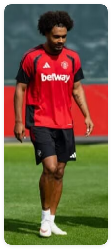 with Sponor Logo Adult Uniform 2026-2027 Manchester United Red/Black Soccer Training Jersey and Shorts Football Kits