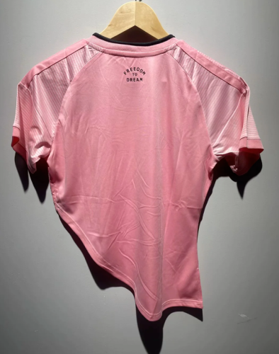 Women 2026-2027 Inter Miami Home Soccer Crop Soccer Shirt Girl JV Football Jersey