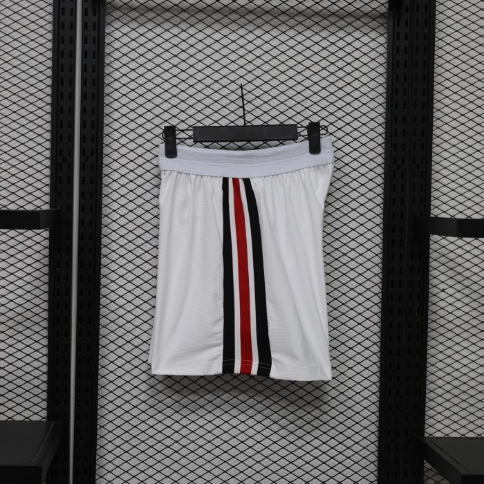 Player Version 2026-2027 River Plate Away White Soccer Shorts Football Shorts
