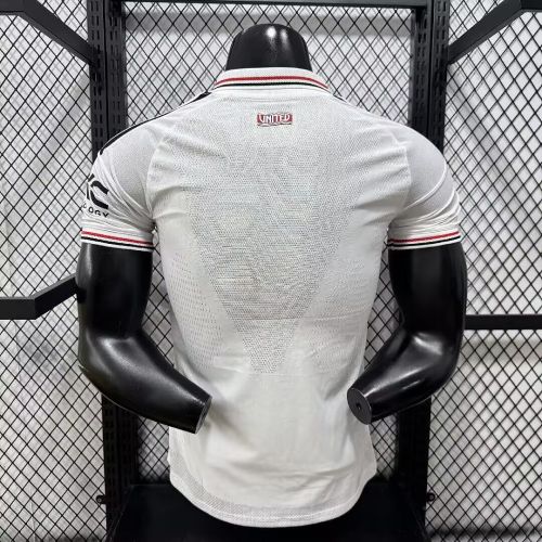 Player Version 2026-2027 Manchester United White Soccer Jersey Football Shirt