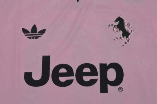 with Serie A Patch Maillot Juve Shirt Fans Version 2026-2027 Juventus Away Pink Soccer Jersey Football Shirt