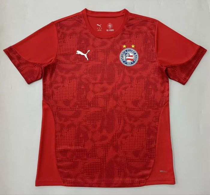 Fan Version 2026-2027 Bahia Red Goalkeeper Soccer Jersey Football Shirt