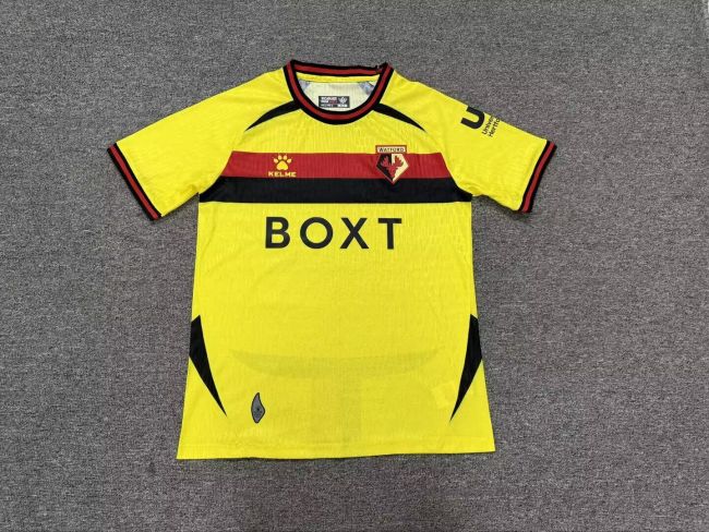 Fans Version 2026-2027 Watford Home Soccer Jersey Football Shirt