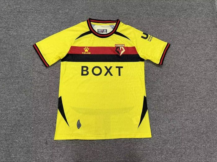 Fans Version 2026-2027 Watford Home Soccer Jersey Football Shirt