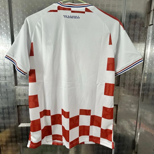 Fan Version 2027 Croatia Home Soccer Jersey Football Shirt