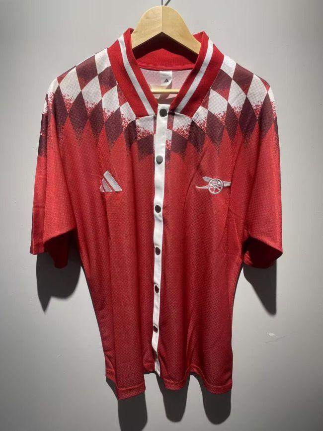 2026-2027 Arsenal Red Baseball Jersey MLB Shirt