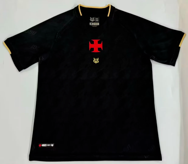 Fan Version 2026-2027 Vasco Da Gama Black Special Edition Soccer Jersey Footall Training Shirt