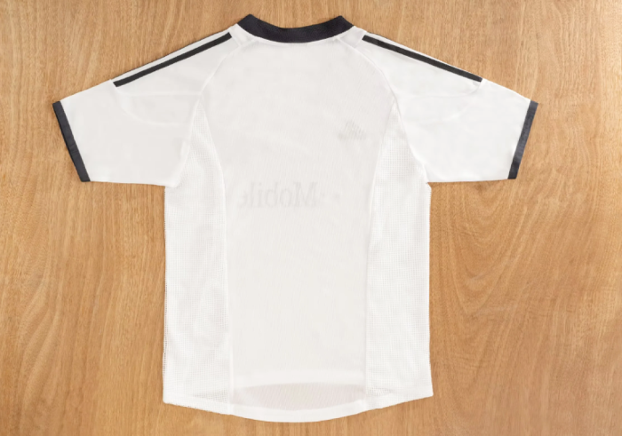 Retro Jersey 2002-2003 Bayern Munich Third Away White Soccer Jersey Vintage Bayern Munchen Football Shirt