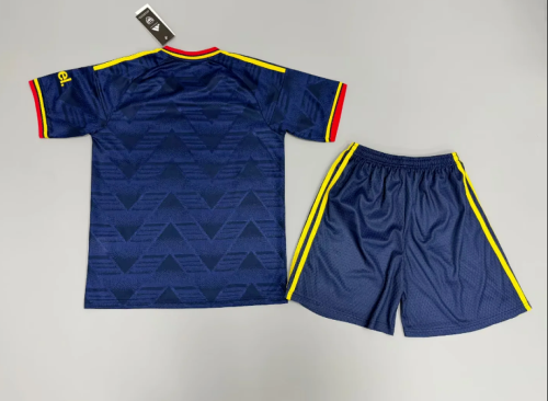 Player Version Youth Uniform Kids Kit 2026-2027 Arsenal Away Soccer Jersey Shorts Child Football Set